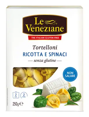 LE VENEZIANE TORTELLONI RICOTTA E SPINACI 250 G LE VENEZIANE TORTELLONI RICOTTA E SPINACI 250 G