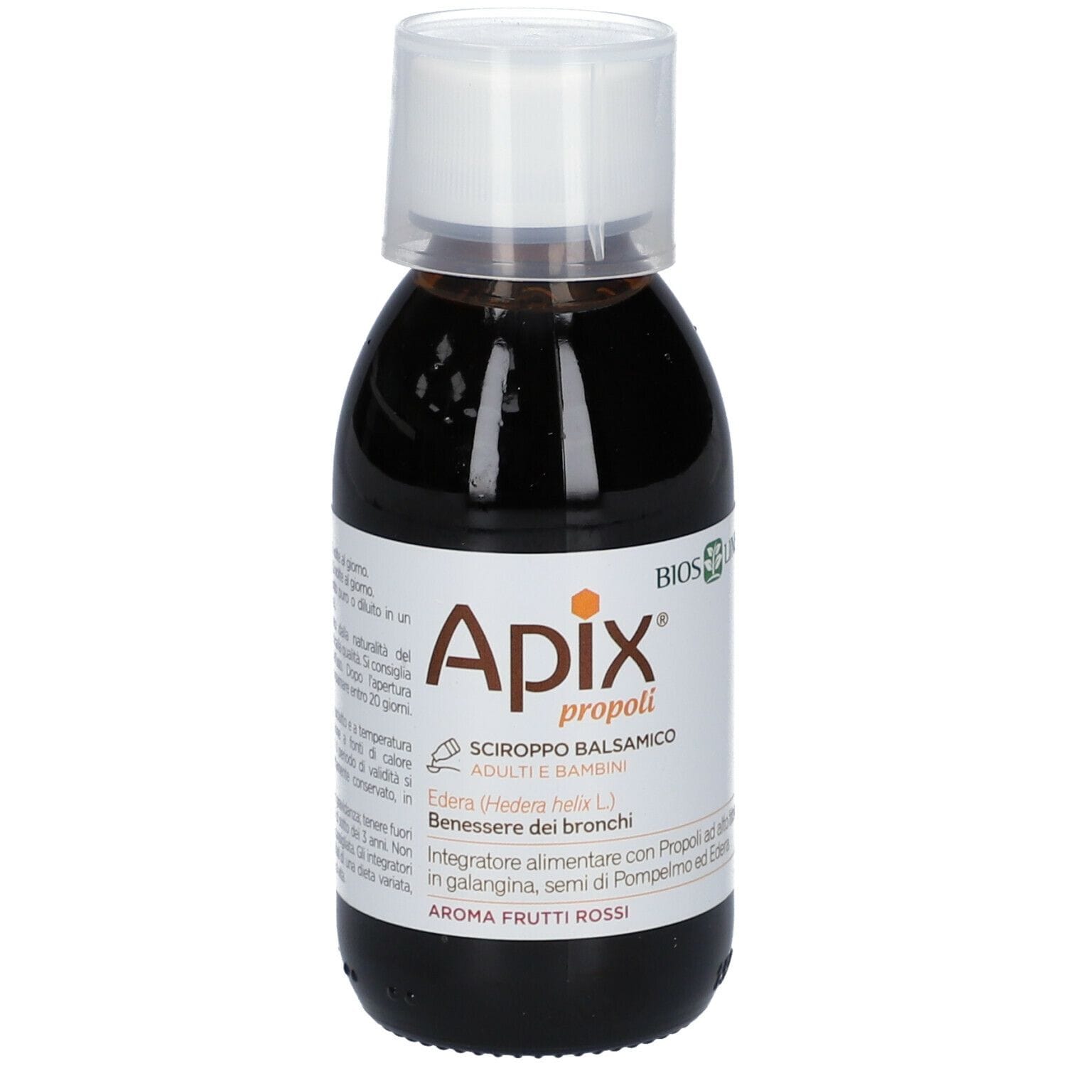 APIX PROPOLI SCIROPPO BALSAMICO SENZA CONSERVANTI 150 ML BIOSLINE