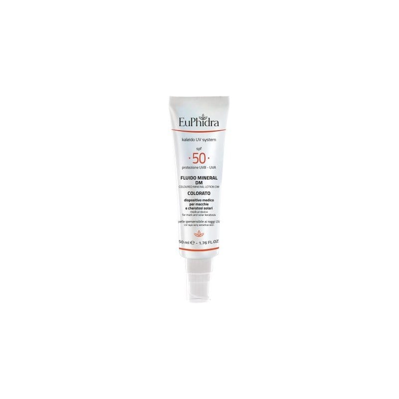 Euphidra Kaleido Uv System Fondotinta Fluido 50+ Medio 30 Ml