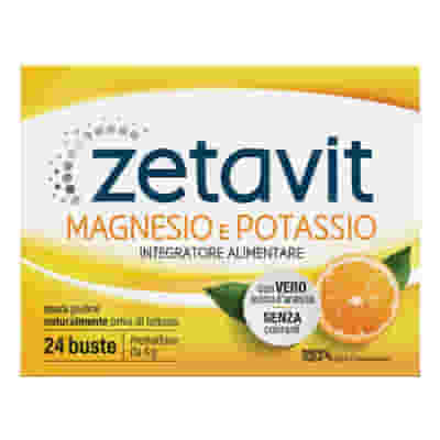 ZETAVIT MAGNESIO POTASSIO 24 BUSTINE DA 4 G