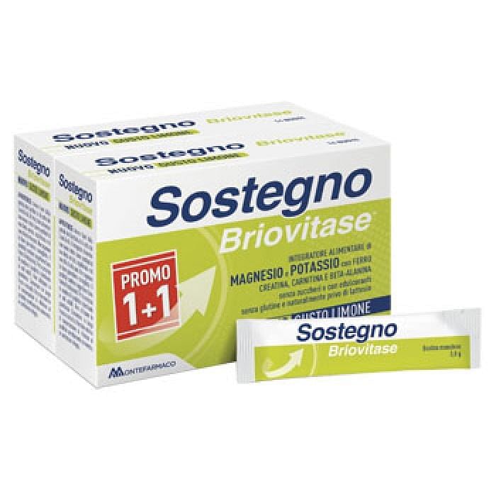 Briovitase Sostegno Limone Bipack 24 Buste