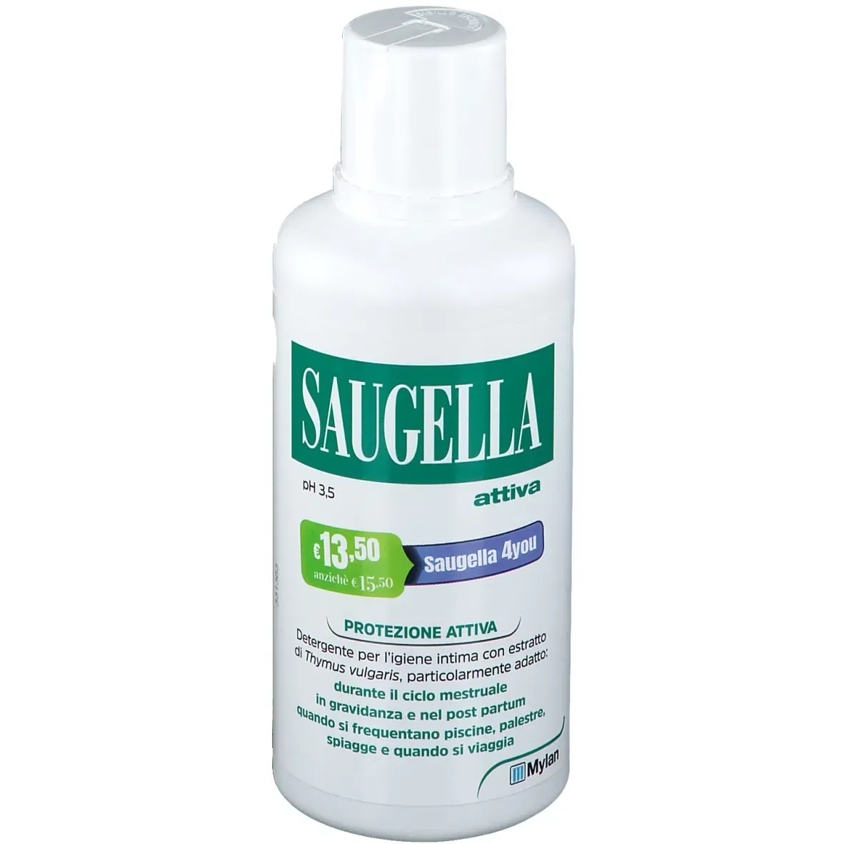 SAUGELLA ATTIVA 3,5PH 500 ML TAGLIO PREZZO