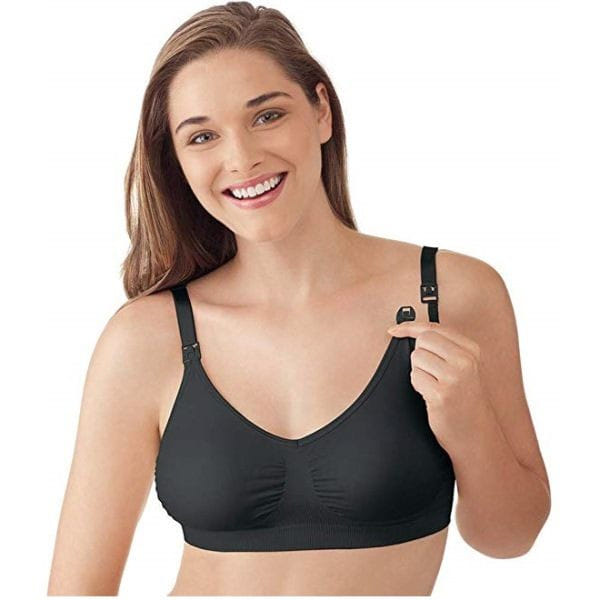 REGGISENO GRAVIDANZA E ALLATTAMENTO ULTRA STRETCH NERO M