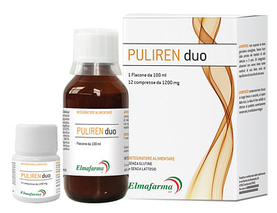 Puliren Duo 100 Ml + 12 Compresse