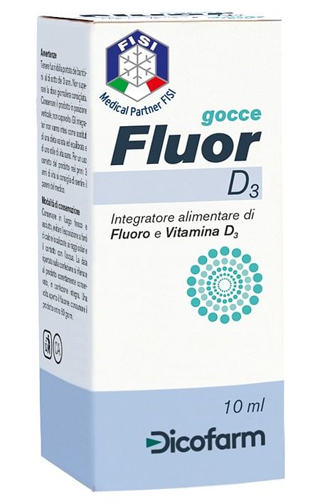 Fluor D3 Gocce 10 Ml