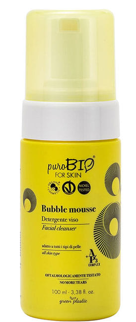 Purobio Bubble Mousse Detergente Viso In Mousse