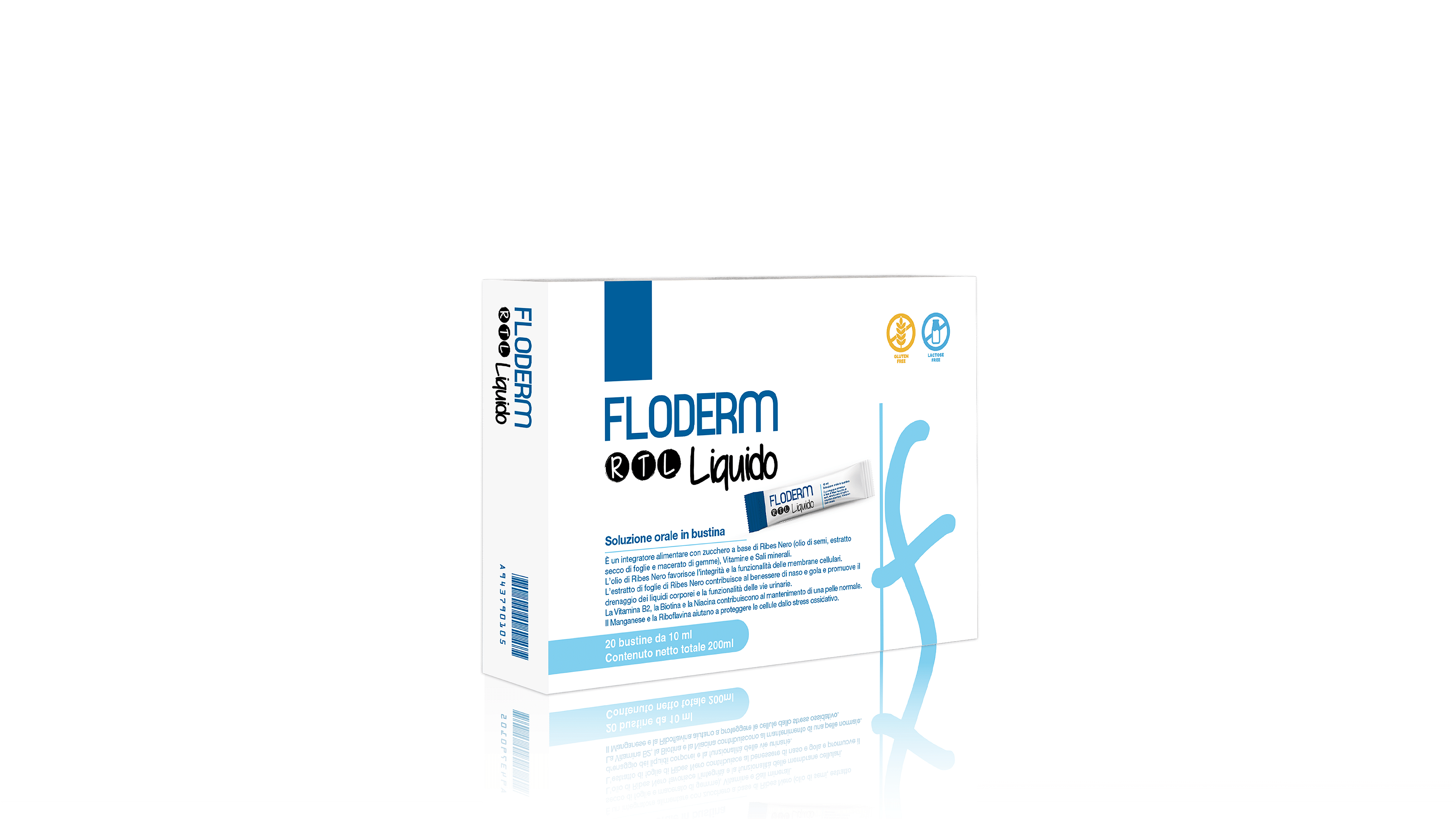 Floderm Rtl Liquido 20 Bustine 10 Ml