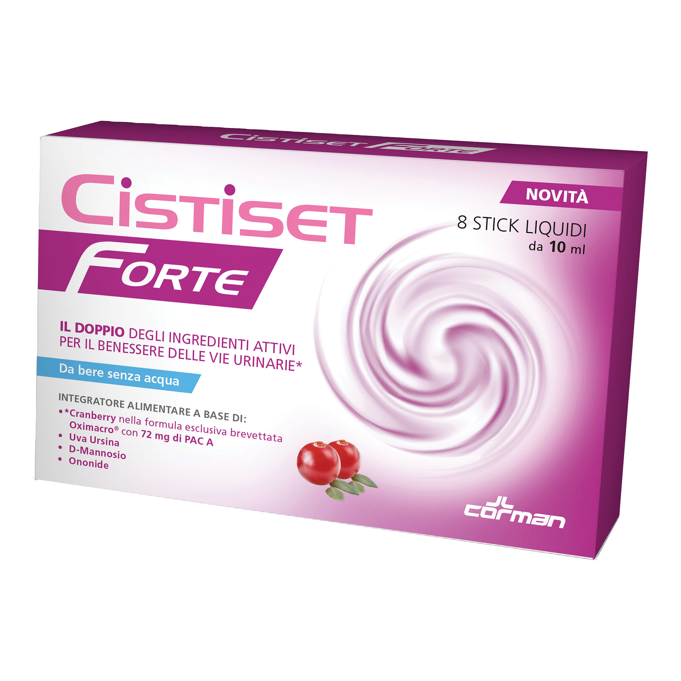 Cistiset Forte 8 Stick Da 10 Ml