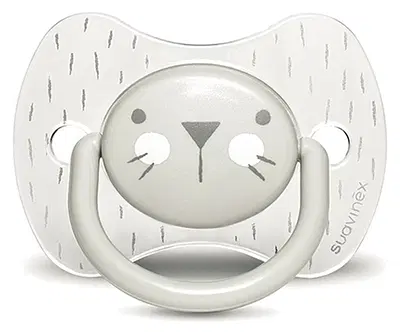 SUAVINEX HYGGE SUCCHIETTO ANATOMICO S 6/18 MESI CONIGLIO GHIACCIO CRYSTAL SUAVINEX HYGGE SUCCHIETTO ANATOMICO S 6/18 MESI CONIGLIO GHIACCIO CRYSTAL