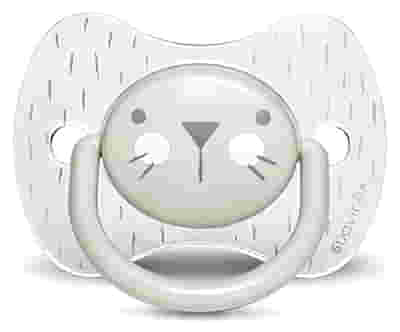 SUAVINEX HYGGE SUCCHIETTO ANATOMICO S 6/18 MESI CONIGLIO GHIACCIO CRYSTAL