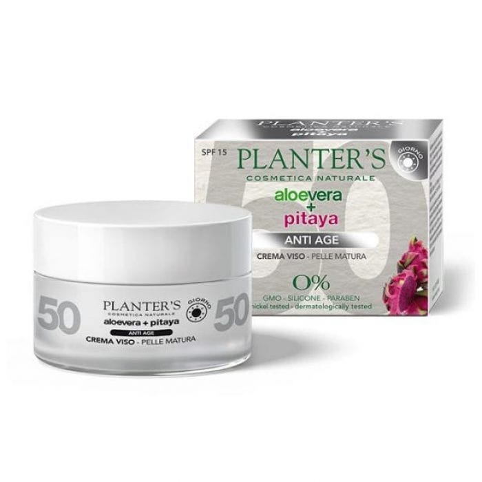 PLANTER'S CREMA VISO GIORNO ALOE+PITAYA PELLI MATURE 50 ML