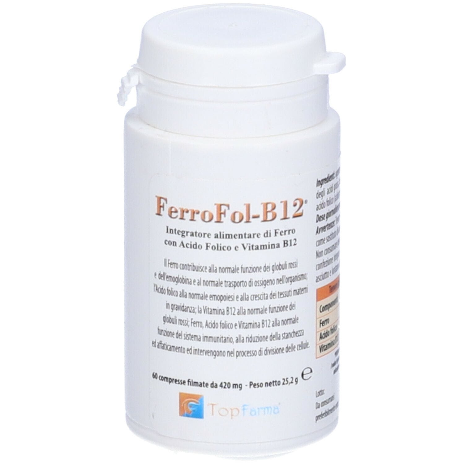 FERROFOL B12 60 COMPRESSE RIVESTITE