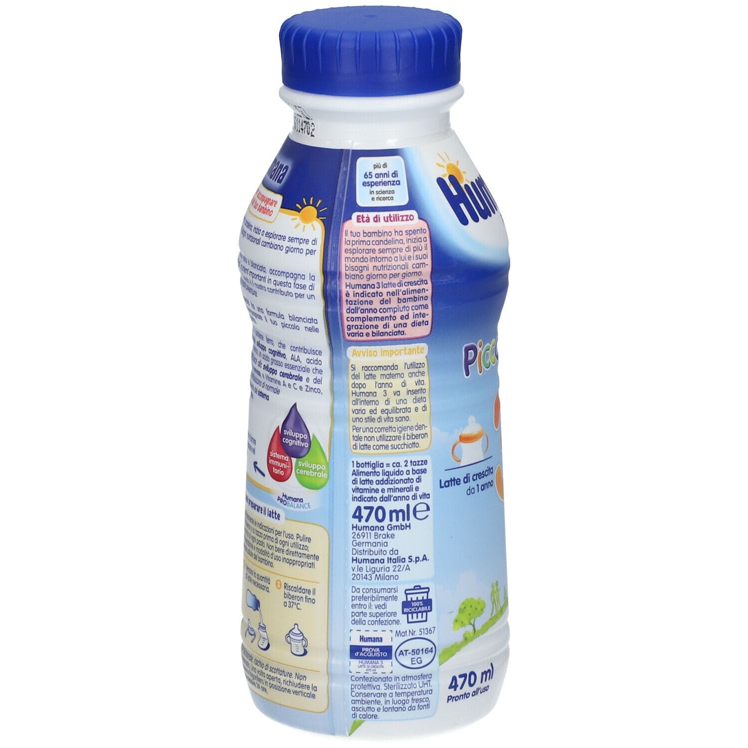 HUMANA 3 PROBALANCE 470 ML BOTT