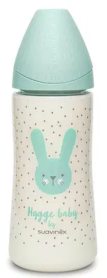 SUAVINEX HYGGE BIBERON DA 360ML PAPPA S CONIGLIO POIS VERDE SUAVINEX HYGGE BIBERON DA 360ML PAPPA S CONIGLIO POIS VERDE