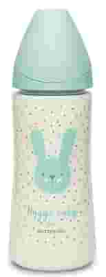 SUAVINEX HYGGE BIBERON DA 360ML PAPPA S CONIGLIO POIS VERDE