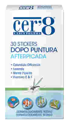 CER'8 STICKERS DOPO PUNTURA 30 PEZZI