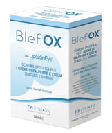 BLEFOX SCHIUMA SPECIFICA PER IGIENE PALPEBRE E CIGLIA 50 ML CON EROGATORE + 60 DISCHETTI