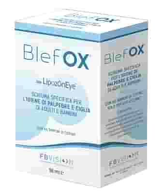 BLEFOX SCHIUMA SPECIFICA PER IGIENE PALPEBRE E CIGLIA 50 ML CON EROGATORE + 60 DISCHETTI