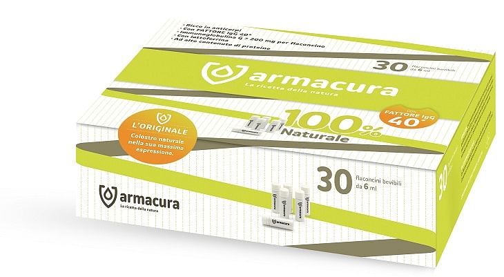 Armacura Colostro 100% 30 Flaconcini Bevibili