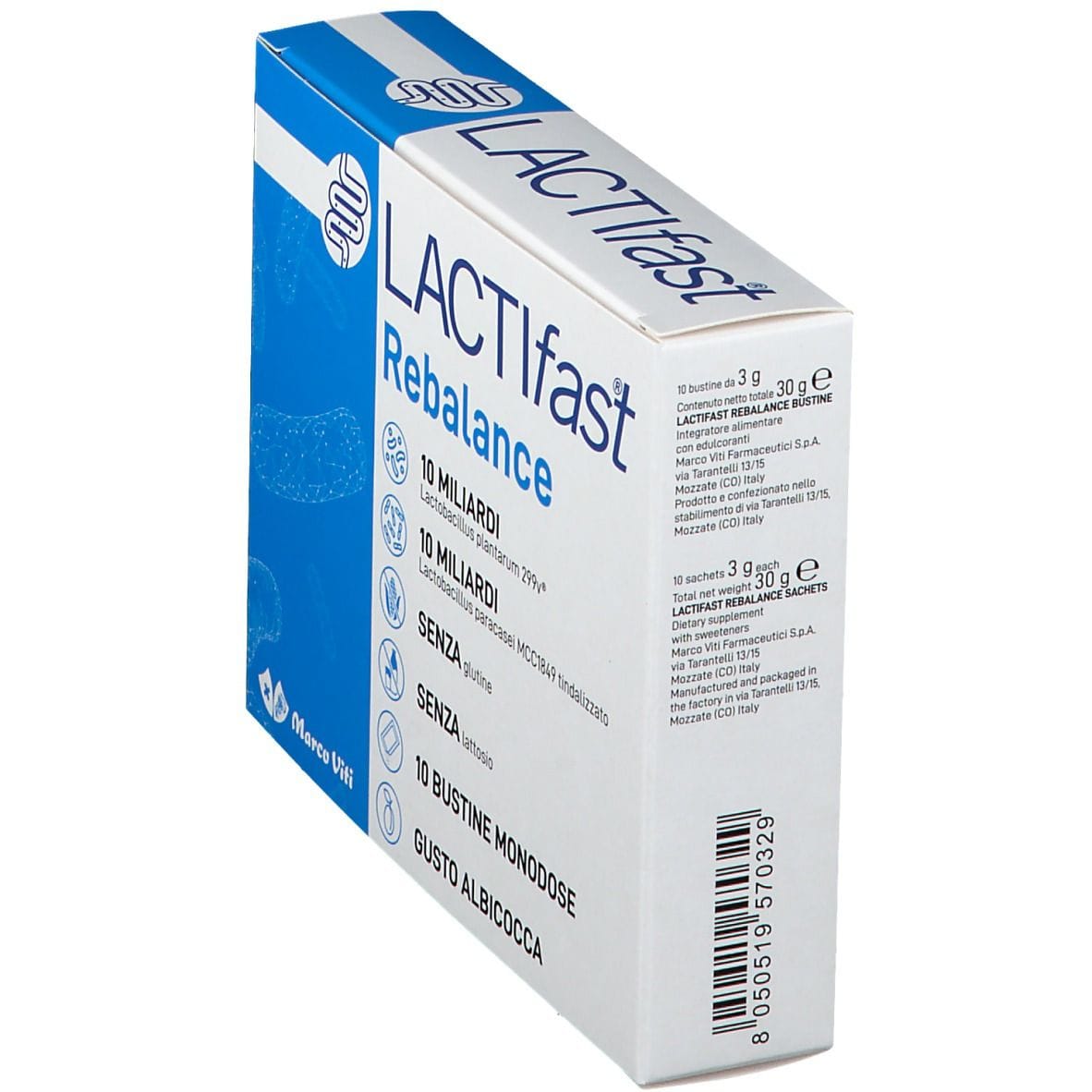 LACTIFAST 10 BUSTINE