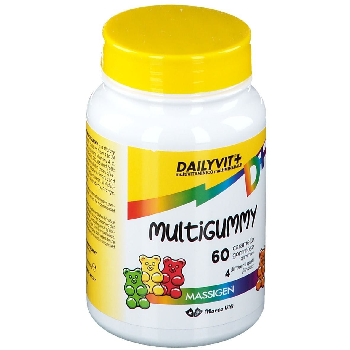 MASSIGEN MULTIGUMMY 60 CARAMELLE GOMMOSE