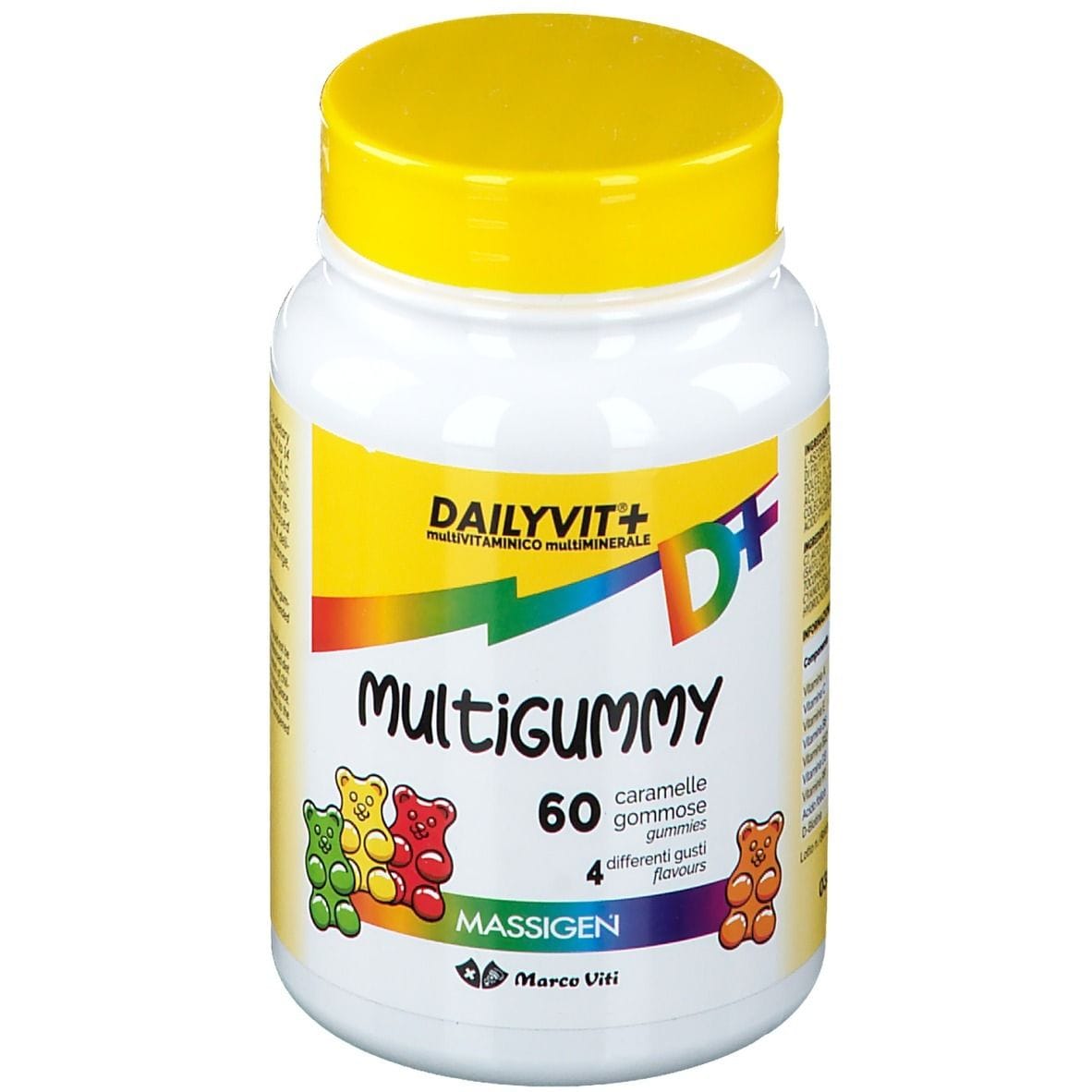 MASSIGEN MULTIGUMMY 60 CARAMELLE GOMMOSE