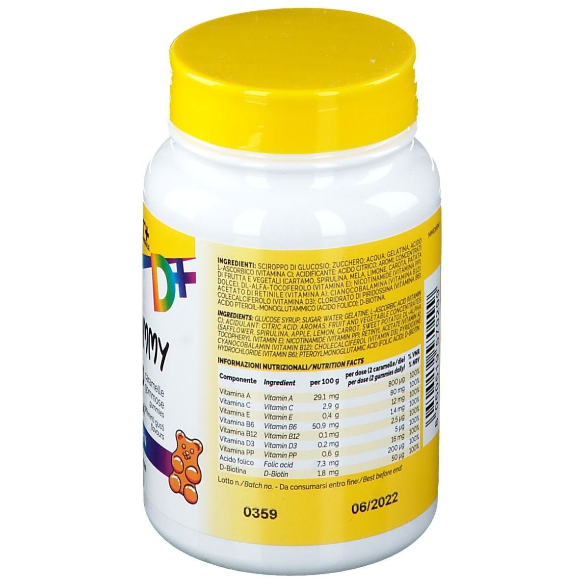 MASSIGEN MULTIGUMMY 60 CARAMELLE GOMMOSE