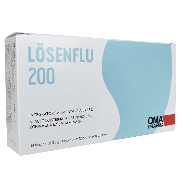 Losenflu 200 Mg 14 Bustine 3 G