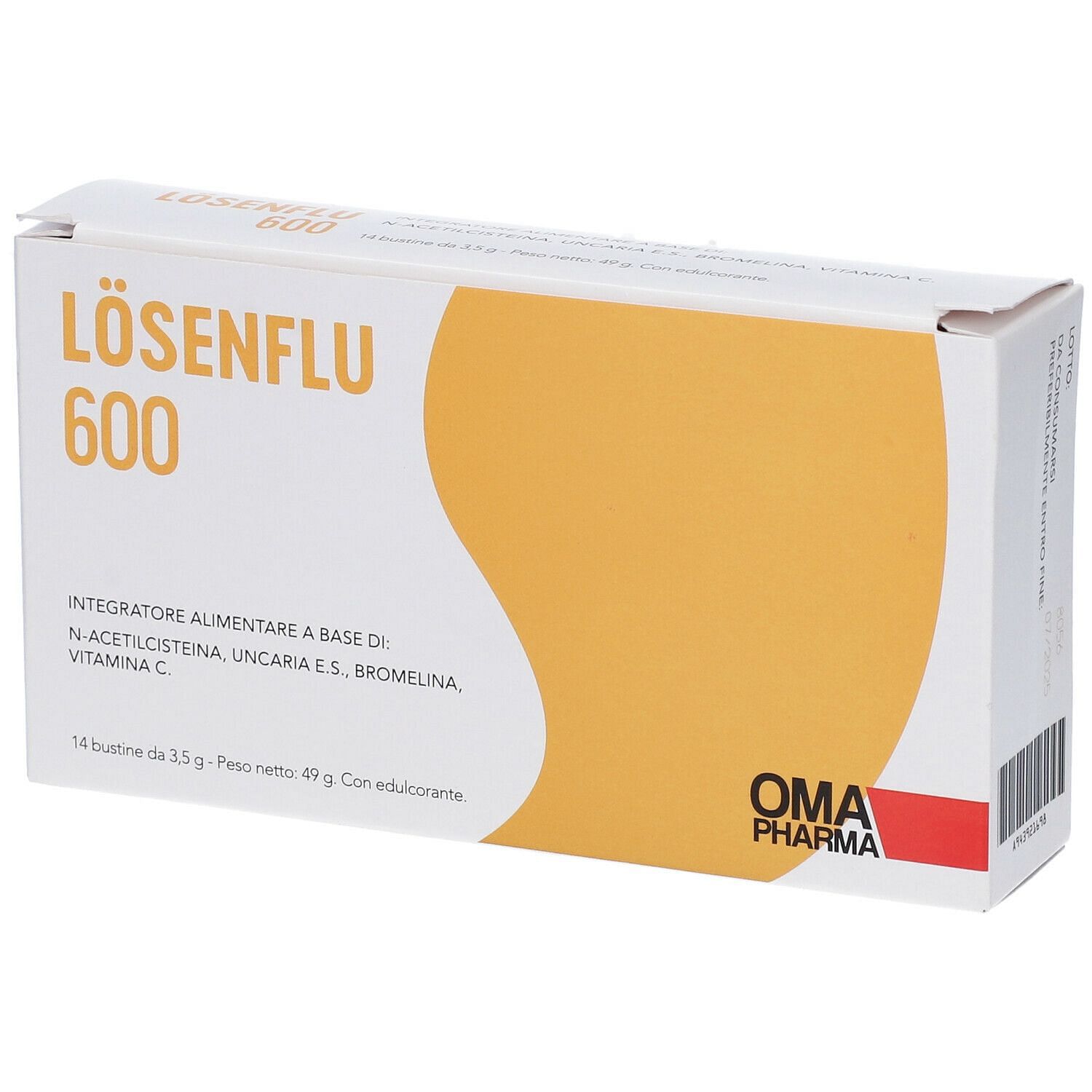 Losenflu 600 Mg 14 Bustine 3,5 G