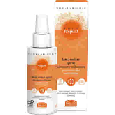 VOGLIADISOLE FOUR RESPECT LATTE SOLARE SPRAY SPF30 VISO E CORPO 100 ML