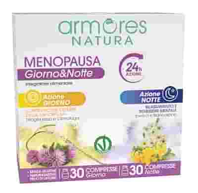 ARMORES NATURA MENOPAUSA GIORNO & NOTTE 30 + 30 COMPRESSE