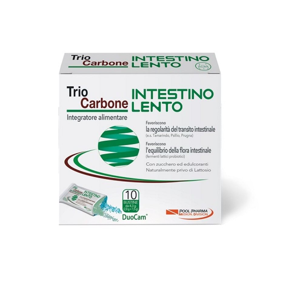 Triocarbone Intestino Lento 10 Bustine