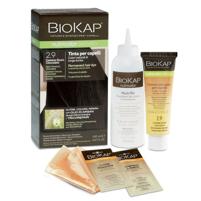 BIOKAP NUTRICOLOR DELICATO RAPID 4,05 CASTANO CIOCCOLATO 135 ML