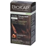 BIOKAP NUTRICOLOR DELICATO RAPID 5,05 CASTANO NOCCIOLA TINTA TUBO+FLACONE 135 ML BIOSLINE