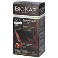 BIOKAP NUTRICOLOR DELICATO RAPID 5,05 CASTANO NOCCIOLA TINTA TUBO+FLACONE 135 ML BIOSLINE