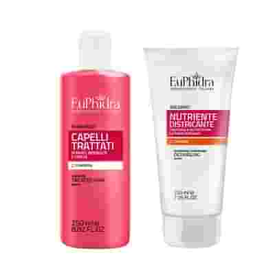 EUPHIDRA SHAMPOO CAPELLI TRATTATI 250 ML + BALSAMO NUTRIENTE 200 ML