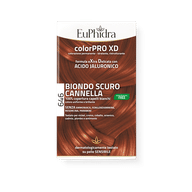 EUPHIDRA COLORPRO GEL COLORANTE CAPELLI XD 646 CANNELLA 50 ML IN FLACONE + ATTIVANTE + BALSAMO + GUANTI