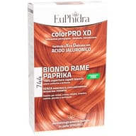 EUPHIDRA COLORPRO GEL COLORANTE CAPELLI XD 744 PAPRIKA 50 ML IN FLACONE + ATTIVANTE + BALSAMO + GUANTI