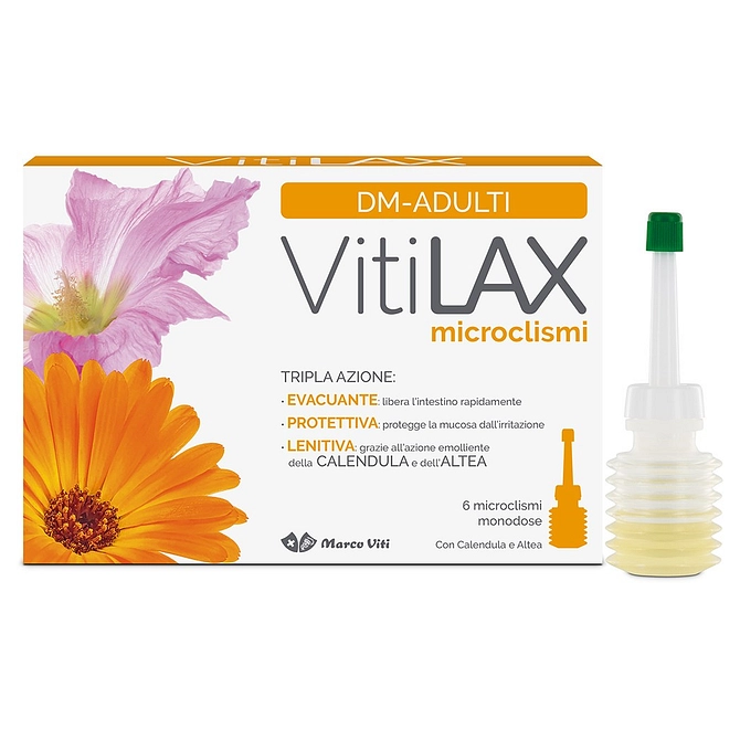 Vitilax Microclismi Adulti 6 X 9 G