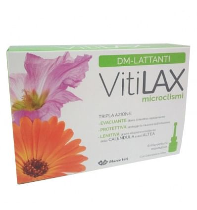 Vitilax Microclismi Lattanti 6 X 3 G