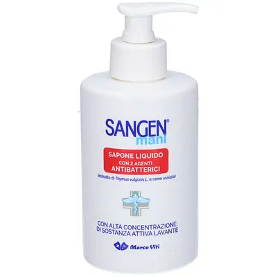 SANGEN MANI SAPONE MANI ANTIB 250 ML SANGEN MANI SAPONE MANI ANTIB 250 ML