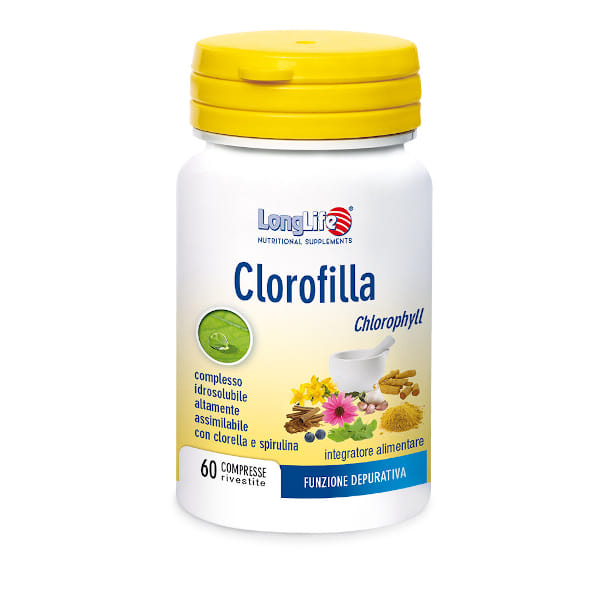 LONGLIFE CLOROFILLA 60 COMPRESSE RIVESTITE