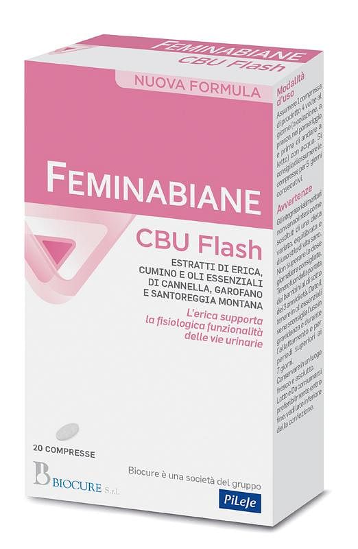 Feminabiane Cbu Flash 20 Compresse Nuova Formula