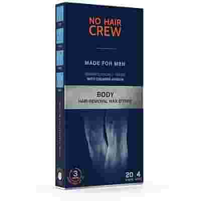 HAIR CREW BODY WAX 20 STRIPS