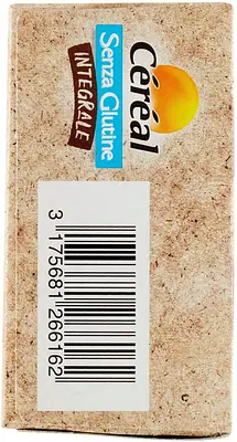 CEREAL SENZA GLUTINE INTEGRALE BISCOTTI CACAO E MANDORLE 150 G CEREAL SENZA GLUTINE INTEGRALE BISCOTTI CACAO E MANDORLE 150 G