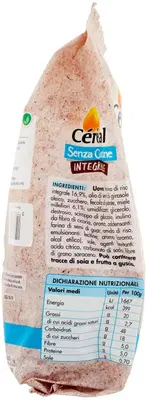 CEREAL SENZA GLUTINE INTEGRALE MADELEINE CON MIELE 170 G CEREAL SENZA GLUTINE INTEGRALE MADELEINE CON MIELE 170 G