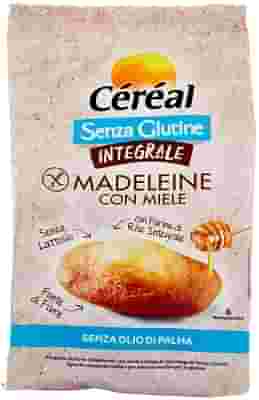 CEREAL SENZA GLUTINE INTEGRALE MADELEINE CON MIELE 170 G