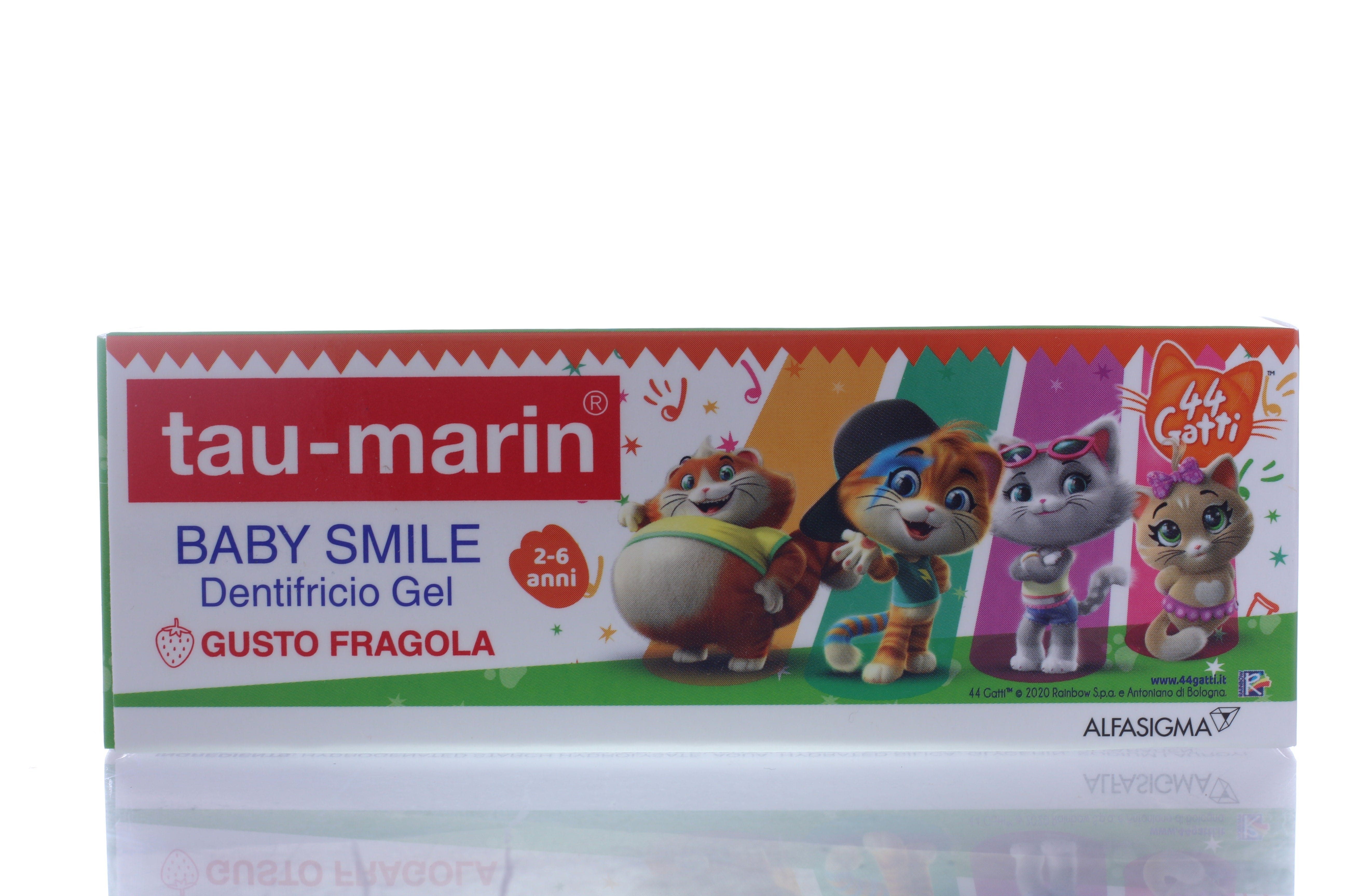 TAU MARIN DENTIFRICIO GEL BABY 2-6 ANNI 50 ML GUSTO FRAGOLA