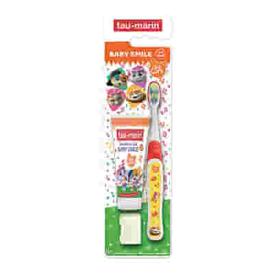 TAU MARIN SET BABY SMILE SPECIAL EDITION 44 GATTI DENTIFRICIO FRAGOLA 20 ML + SPAZZOLINO