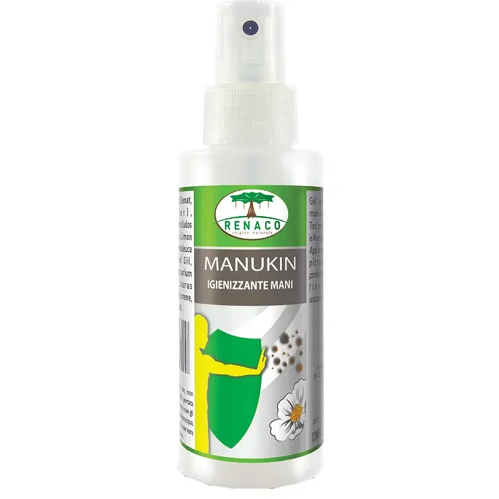 Manukin Spray Igienizzante Mani 100 Ml